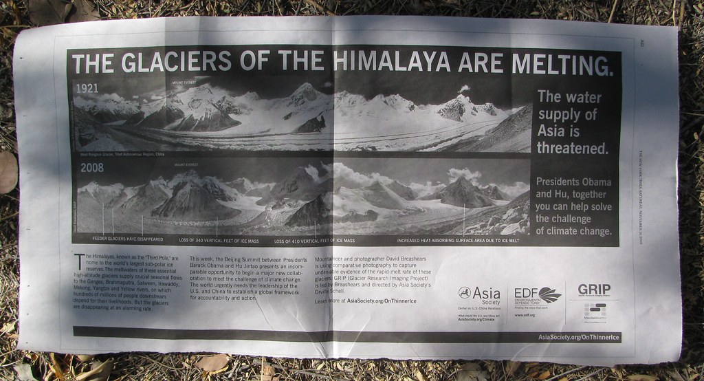 Himalayan Glaciers Melting // Sad