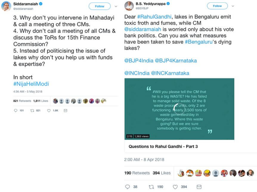 Bangalore Lakes CM tweet war The Bastion